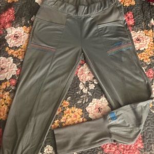 Vintage Reebok workout pants rainbow Maya Kayuk